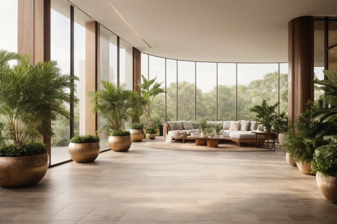 PhotoReal_A_stunning_residential_building_nestled_in_a_lush_oa_1